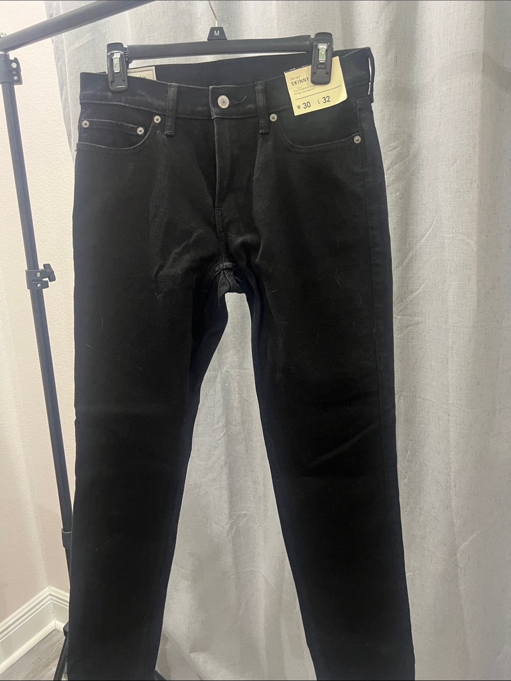 Abercrombie & Fitch Men’s Black Skinny Jeans